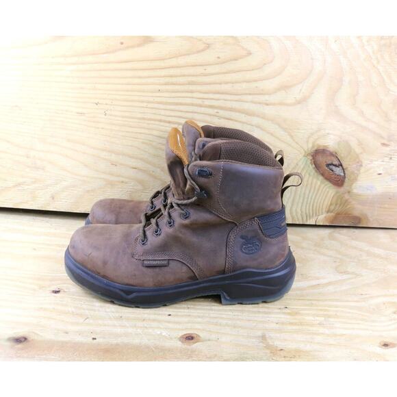 Georgia Boot 11.5M Brown Leather Flxpoint Ultra 6# Composite Toe - Picture 1 of 10